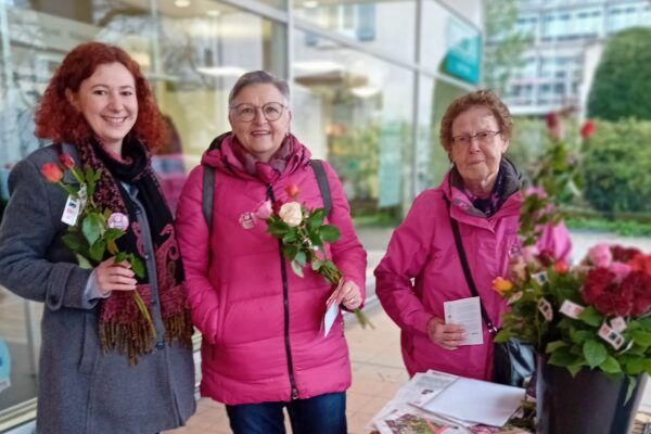 Rückblick Rosenverkauf am Aktionstag